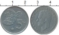 монета - испания 5 песет - подробная информация фото 1