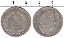 монета - франция 1 франк - подробная информация фото 1