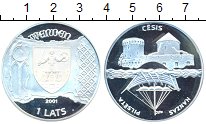 монета - латвия 1 лат - подробная информация фото 1
