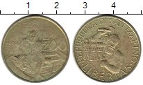 монета - сан-марино 200 лир - подробная информация фото 1