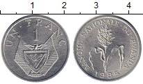 монета - руанда 1 франк - подробная информация фото 1