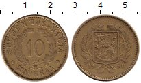 Монета Финляндия 10 марок Латунь 1930 XF