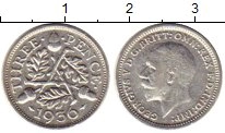 монета - великобритания 3 пенса - подробная информация фото 1