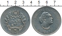 Монета Тонга 1 паанга 1967 Салоте Тупоу III Медно-никель UNC-