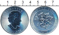 Монета Канада 8 долларов Серебро 2015 UNC