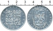 монета - чехия 200 крон - подробная информация фото 1