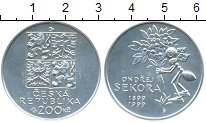 монета - чехия 200 крон - подробная информация фото 1