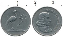 монета - юар 5 центов - подробная информация фото 1
