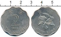 монета - гонконг 2 доллара - подробная информация фото 1