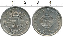 Монета Гвинея 5 эскудо Медно-никель 1973 XF