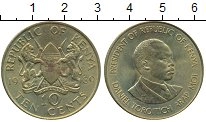 монета - кения 10 центов - подробная информация фото 1