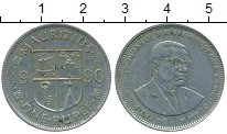 монета - маврикий 1 рупия - подробная информация фото 1