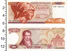 банкнота(бона) - греция 100 драхм - подробная информация фото 1
