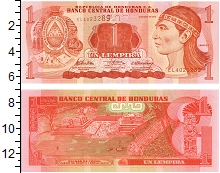 банкнота(бона) - гондурас 1 лемпира - подробная информация фото 1