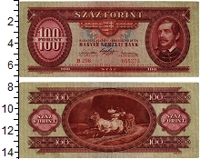 банкнота(бона) - венгрия 100 форинтов - подробная информация фото 1