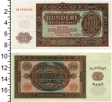 банкнота(бона) - гдр 100 марок - подробная информация фото 1