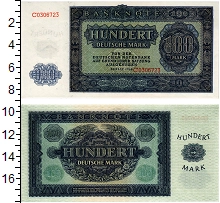 банкнота(бона) - гдр 100 марок - подробная информация фото 1