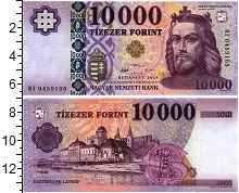 банкнота(бона) - венгрия 10.000 форинтов - подробная информация фото 1