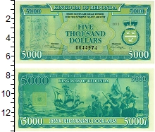банкнота(бона) - редонда 5.000 долларов - подробная информация фото 1