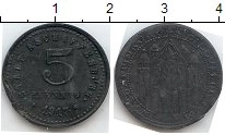 нотгельд - ашаффенбург 5 пфеннигов - подробная информация фото 1