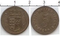 нотгельд - олигс 5 пфеннигов - подробная информация фото 1