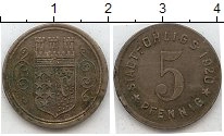 нотгельд - олигс 5 пфеннигов - подробная информация фото 1