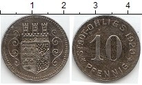 нотгельд - олигс 10 пфеннигов - подробная информация фото 1