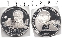 монета - антарктика 100 франков - подробная информация фото 1