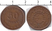 монета - мозамбик 50 сентаво - подробная информация фото 1