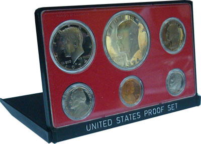 Набор монет США Выпуск монет 1973 года Медно-никель 1973 Proof