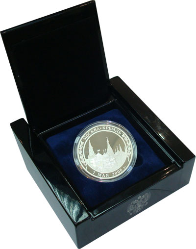 Россия Медаль Серебро 2008 Proof