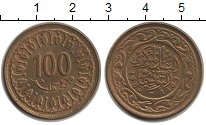 монета - тунис 100 миллим - подробная информация фото 1