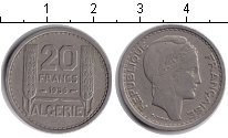 монета - алжир 20 франков - подробная информация фото 1
